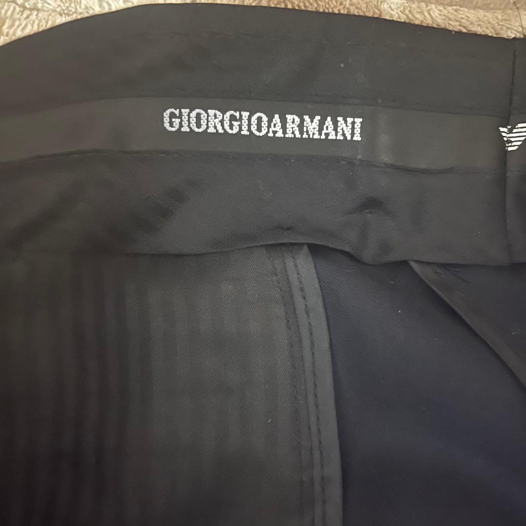 GIORGIO ARMANI ジョルジオアルマーニ ウール スラックス 52