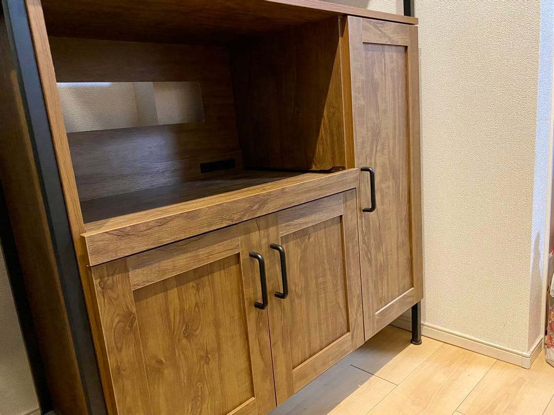 キッチンボード　ヴィンテージテイスト　ニトリ