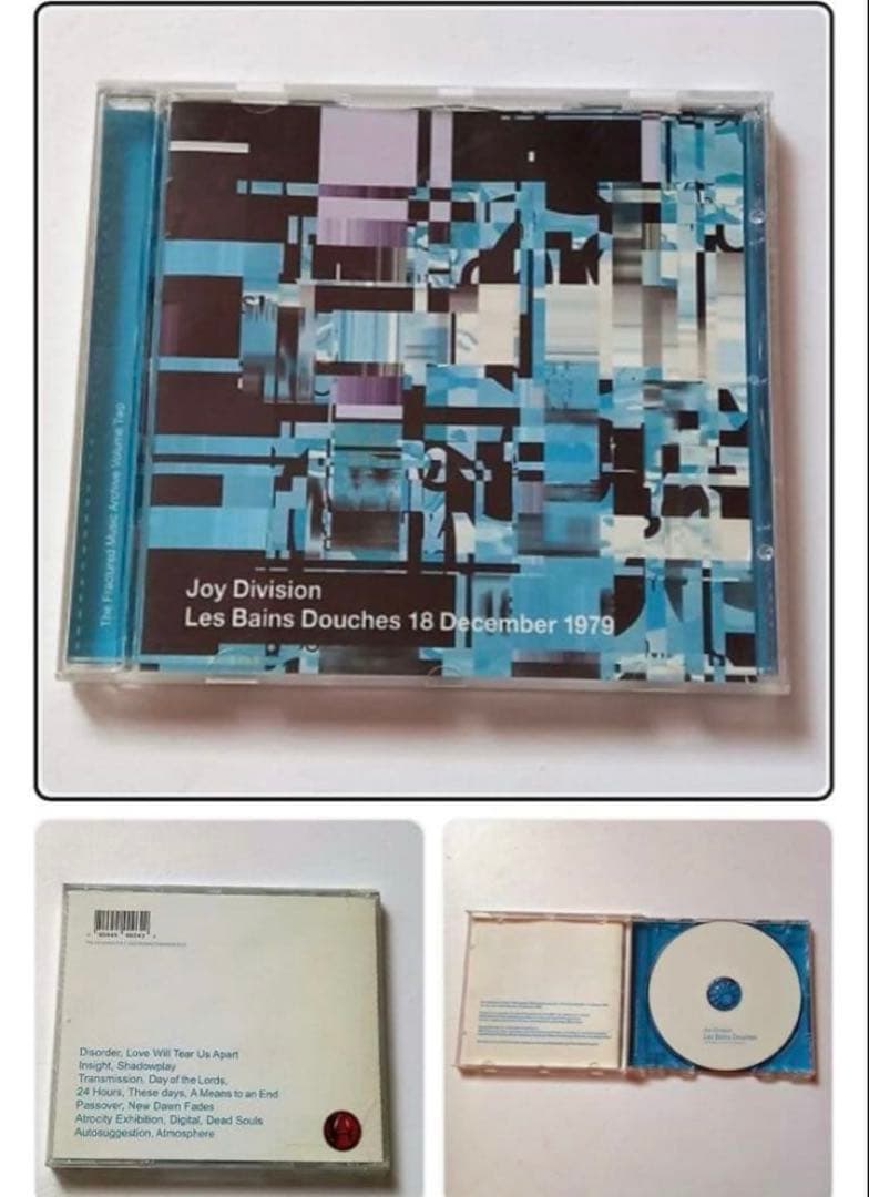 洋楽 Joy Division 2 cd live and no doubt 2