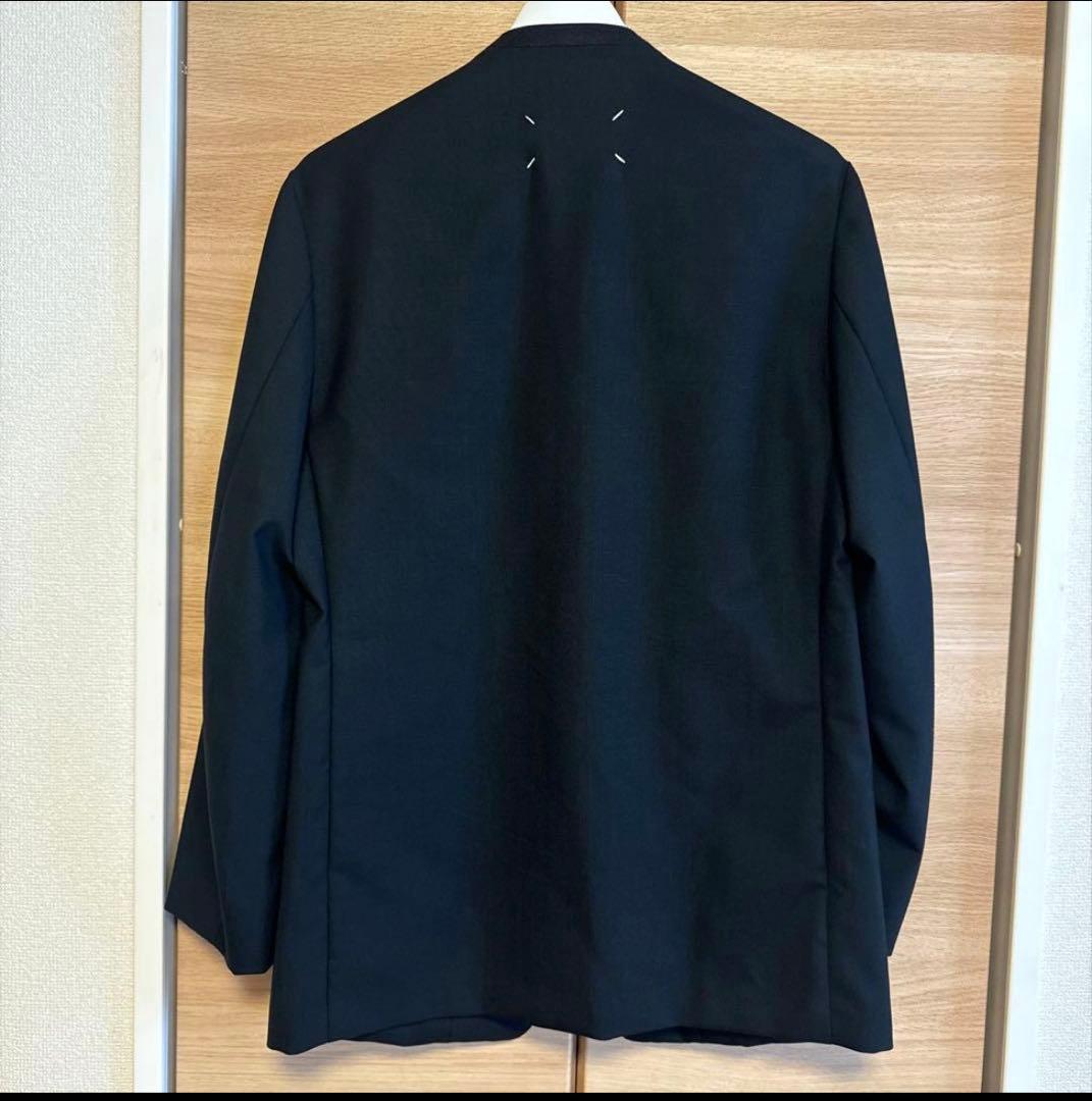 [早い者勝ち]マルジェラ ノーカラージャケット 黒