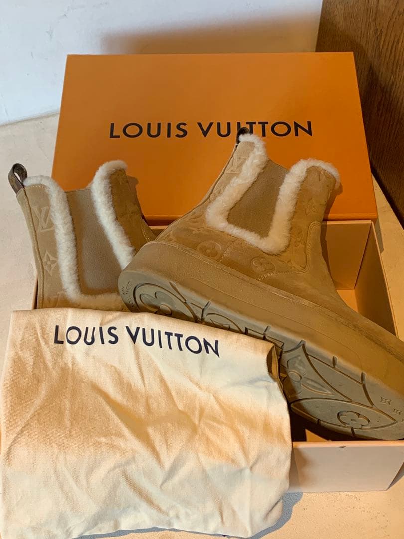 【極美品】LOUISVUITTONアスペン チェルシーブーツ　定価26万円
