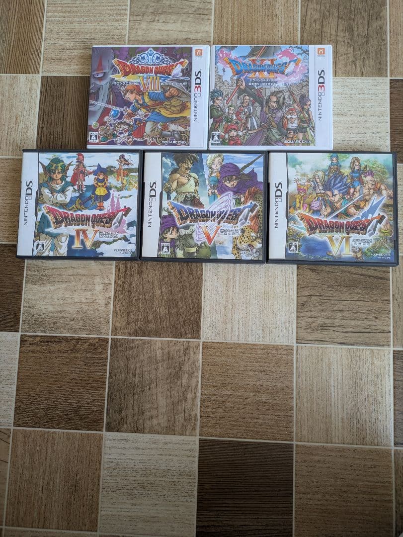 ドラゴンクエストIV V VI VII XIセット