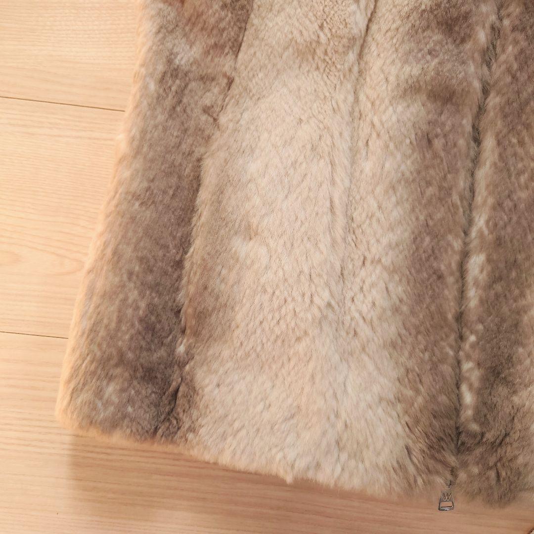 【期間限定出品】Max Mara　ピュアラビットファー　ジレ