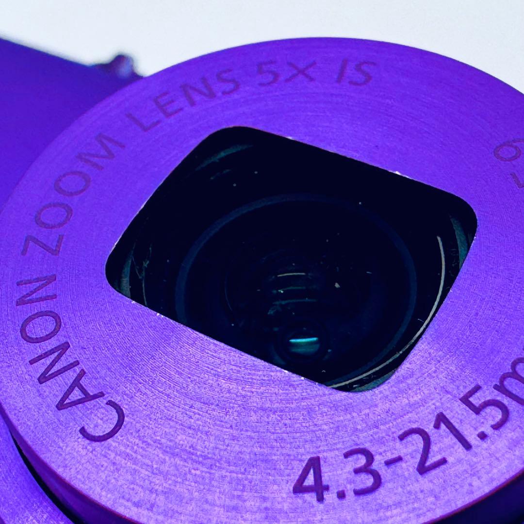 Canon IXY 430F パープル FULL HD デジタルカメラ