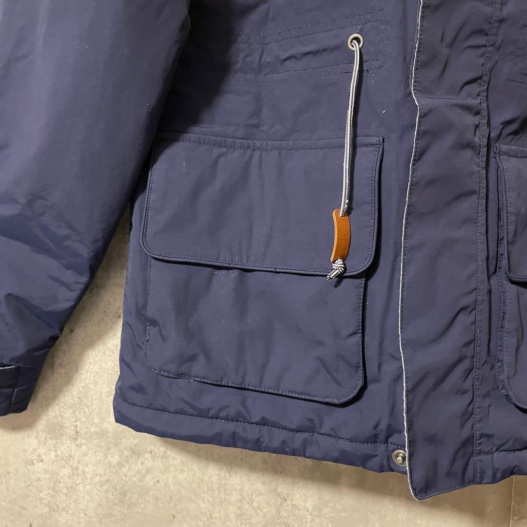 Burtonバートンスキーウェアスノーボードジャケットパーカーフード紺ネイビー白