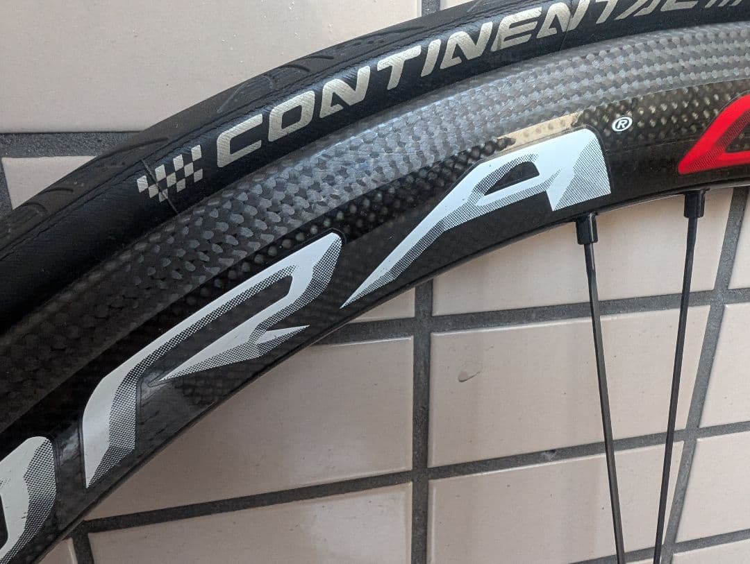 【美品】CAMPAGNOLO BORA ONE 35 クリンチャー バッグ付