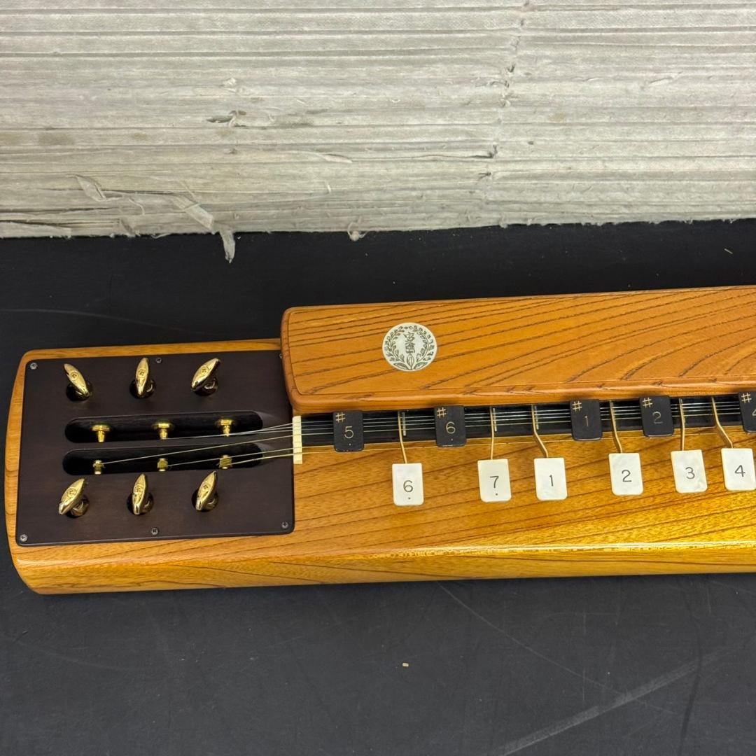 ミ*♪様 ☆全音　ZENON　大正琴　響宴　欅製　高級大正琴　電気　エレキ　大正