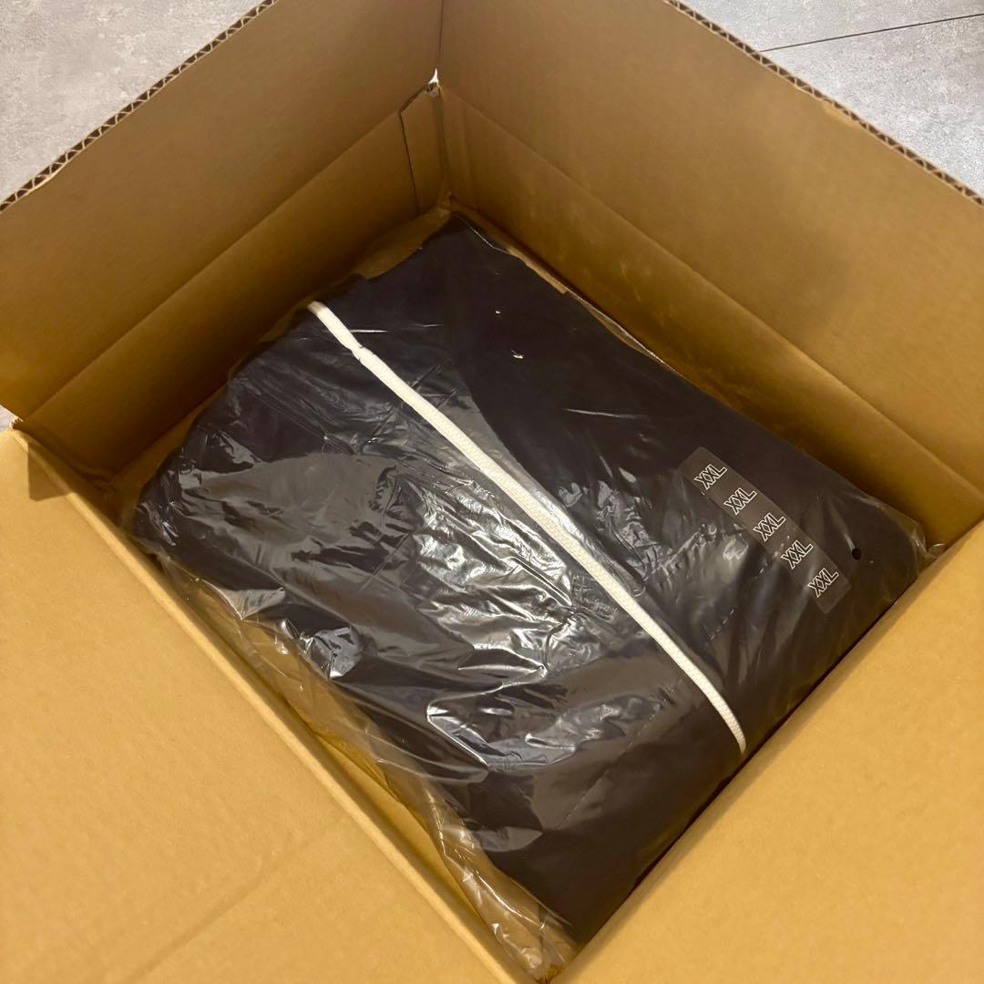 ミ*ノ様 ユニクロC ミラノリブフルジップカーディガン　ネイビー　XXL