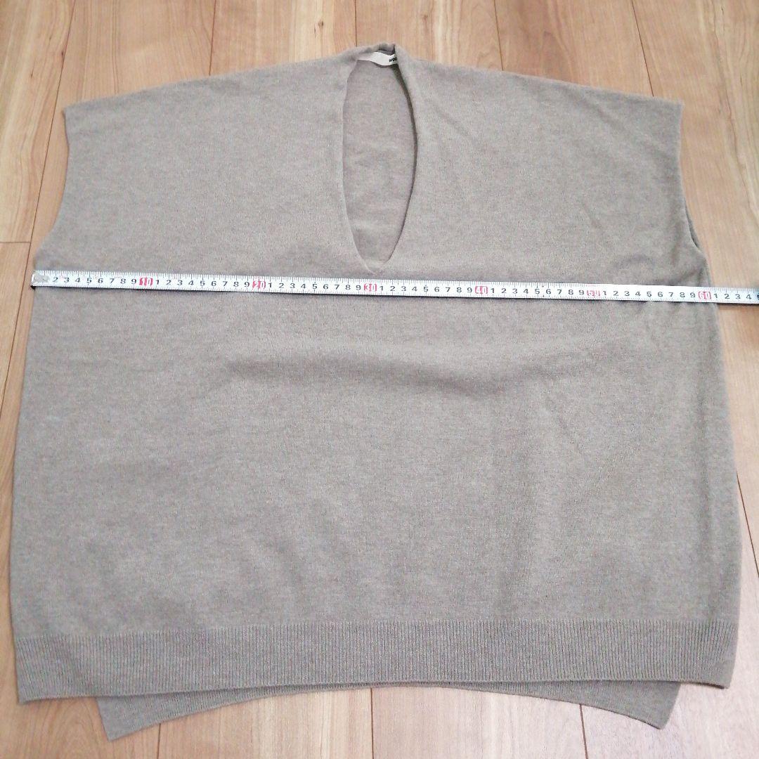 evam eva　ウール　ベスト　モカ