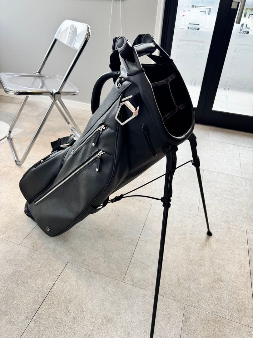 美品Vessel スタンドバッグ ブラック　キャディバッグ