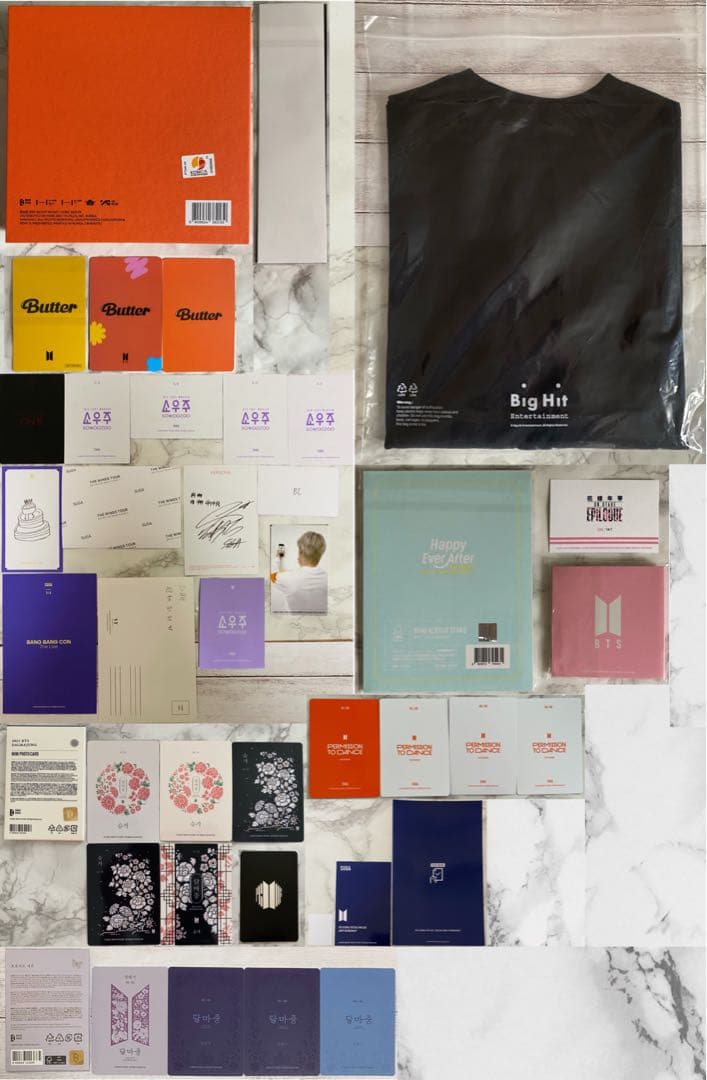 BTS SUGA ユンギ ラキドロ トレカ ミニフォト フィルム Tシャツ