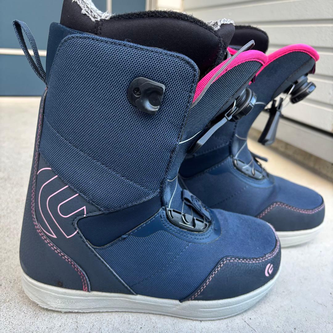 FLUX フラックス スノーボードブーツ レディース メンズ ネイビー/ピンク