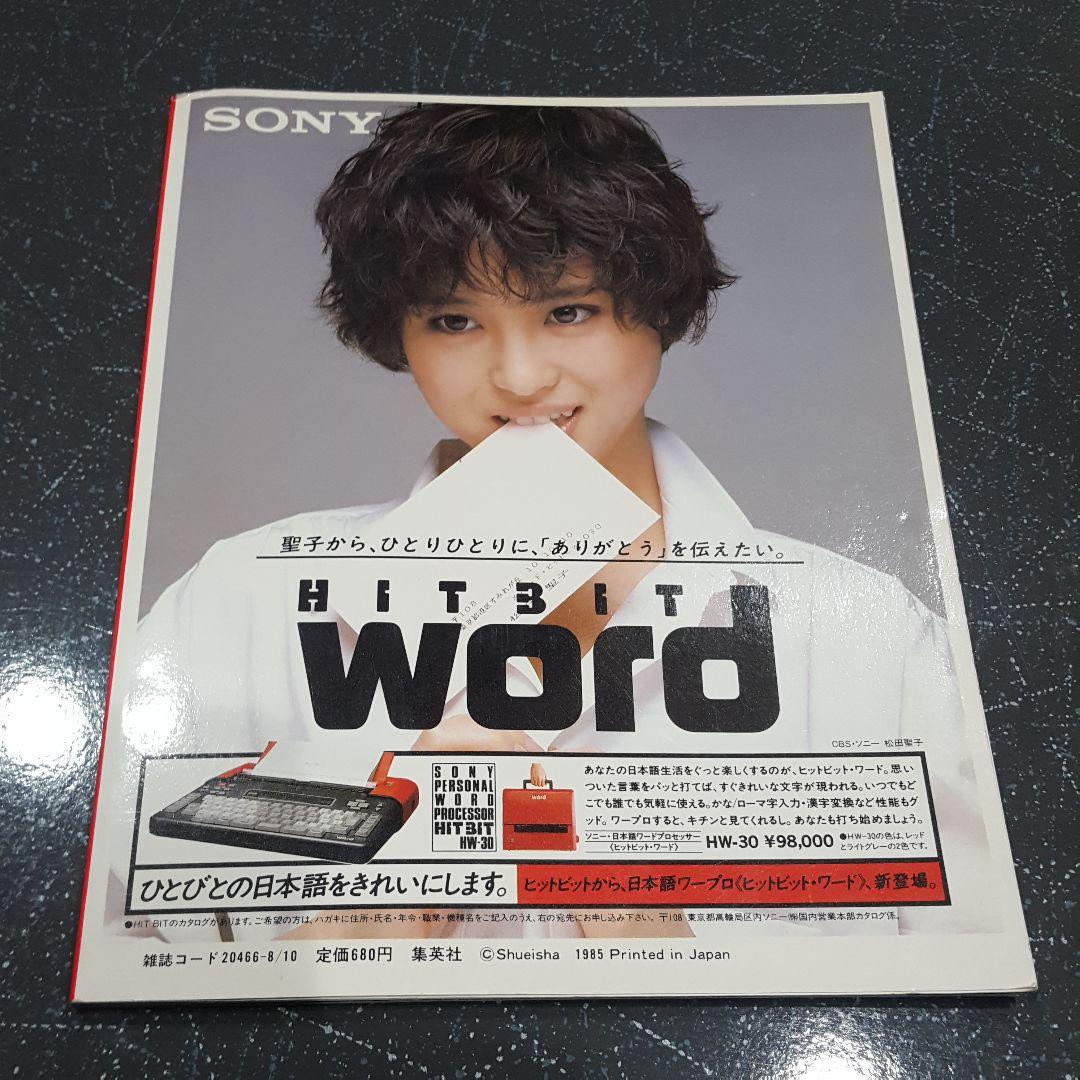 週刊明星フォトシリーズ愛-聖子