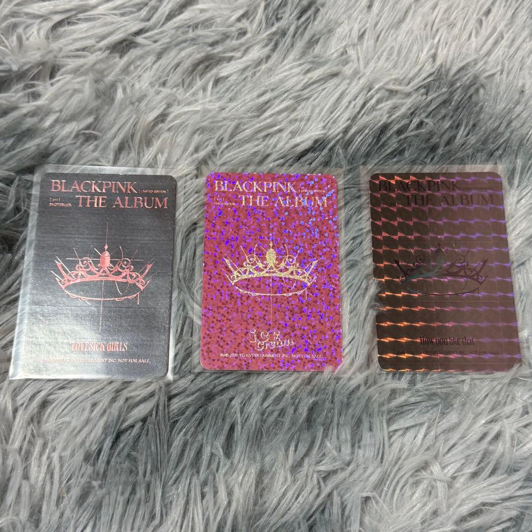 BLACKPINK ジス トレカ PHOTOBOOK THE ALBUM