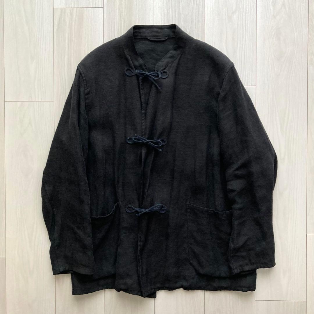comoli リネンスタンドカラーチャイナジャケット サイズ:1