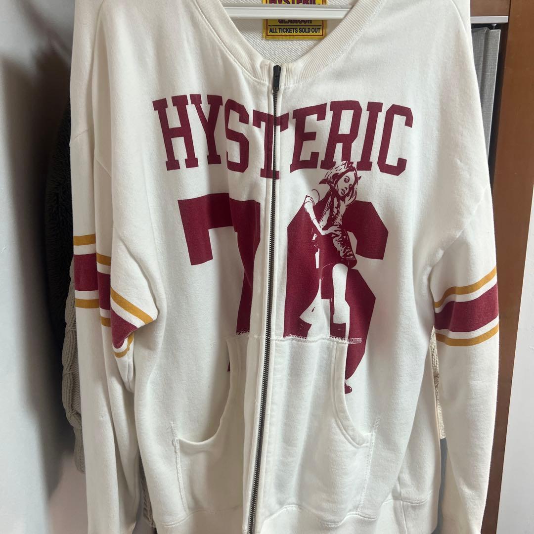 ヒステリックグラマー ジップアップ トレーナー　ジャンパー