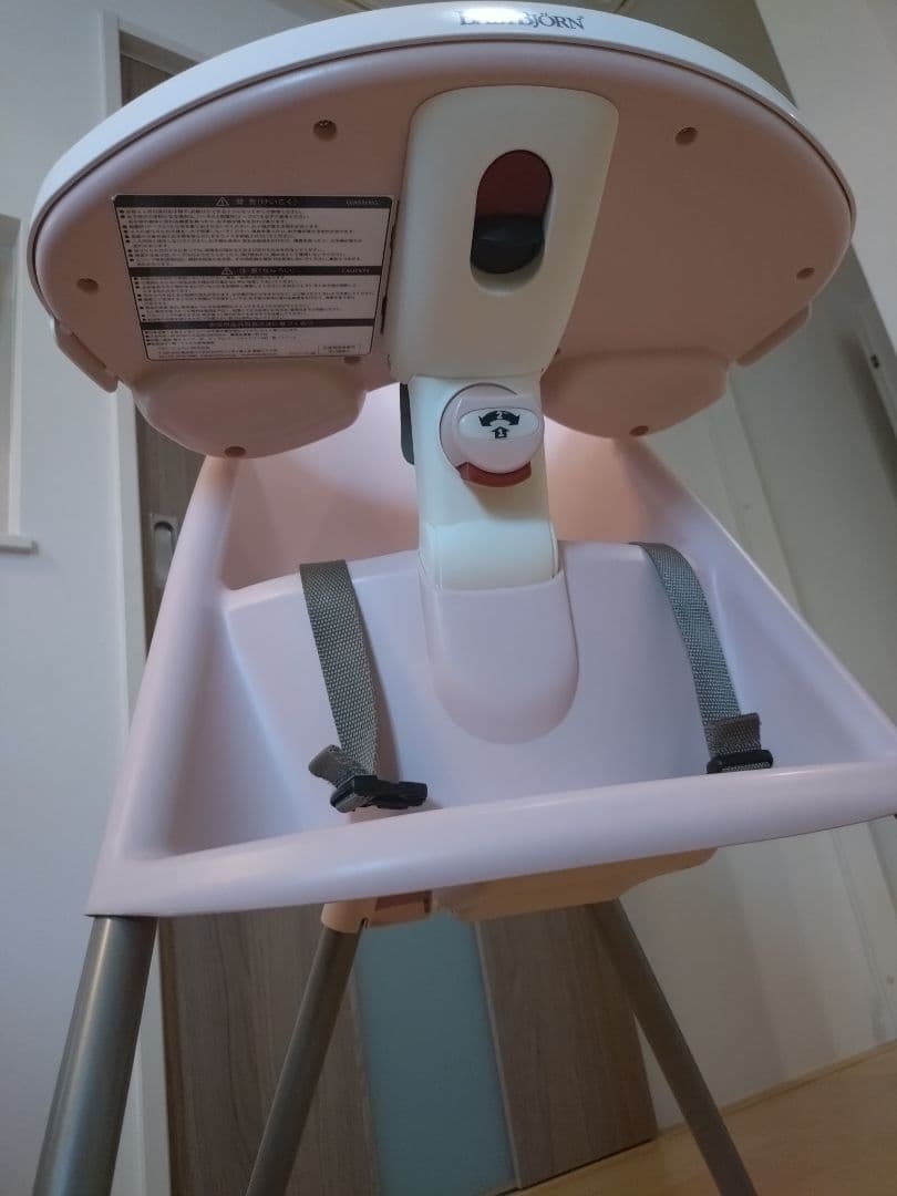 BABYBJÖRN ピンク ハイチェア