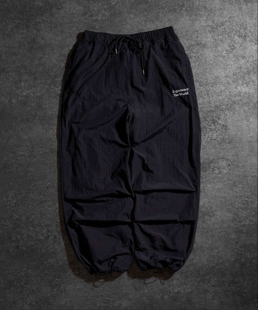 セットアップスタンドネックナイロン ブラック L/L 　新品　kutir