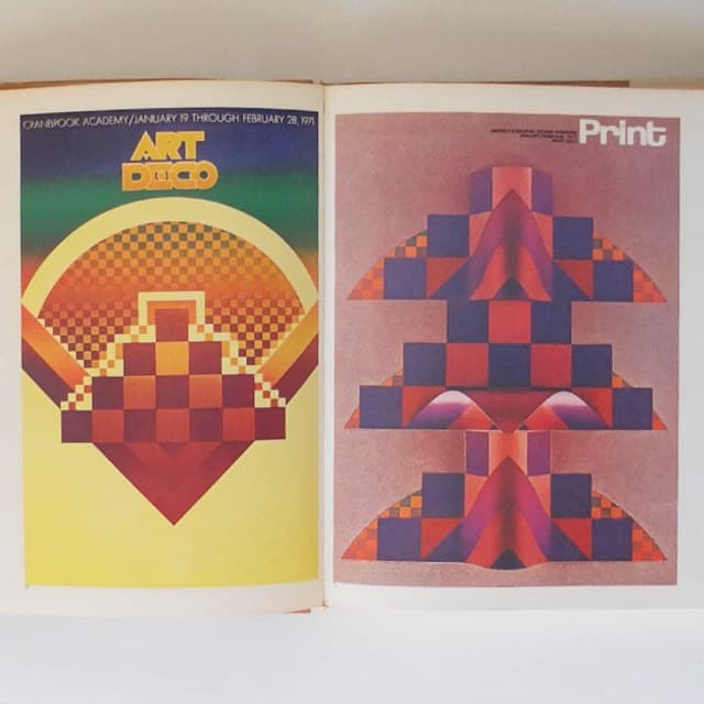 ミルトン・ グレイザー作品集+The Push Pin Style　2冊セット