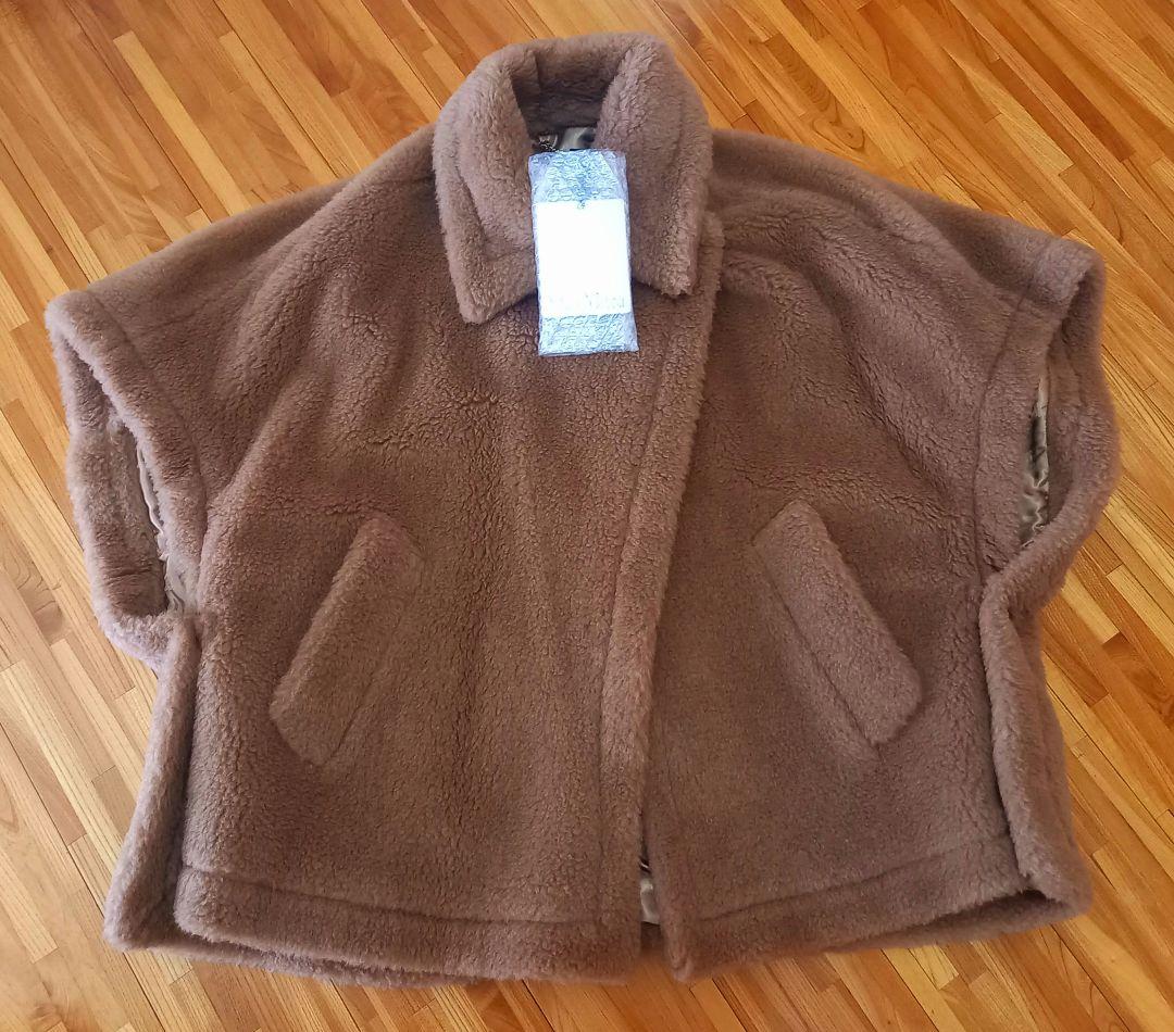 【新品】Max Mara マックスマーラ テベ テディベア ケープ コート