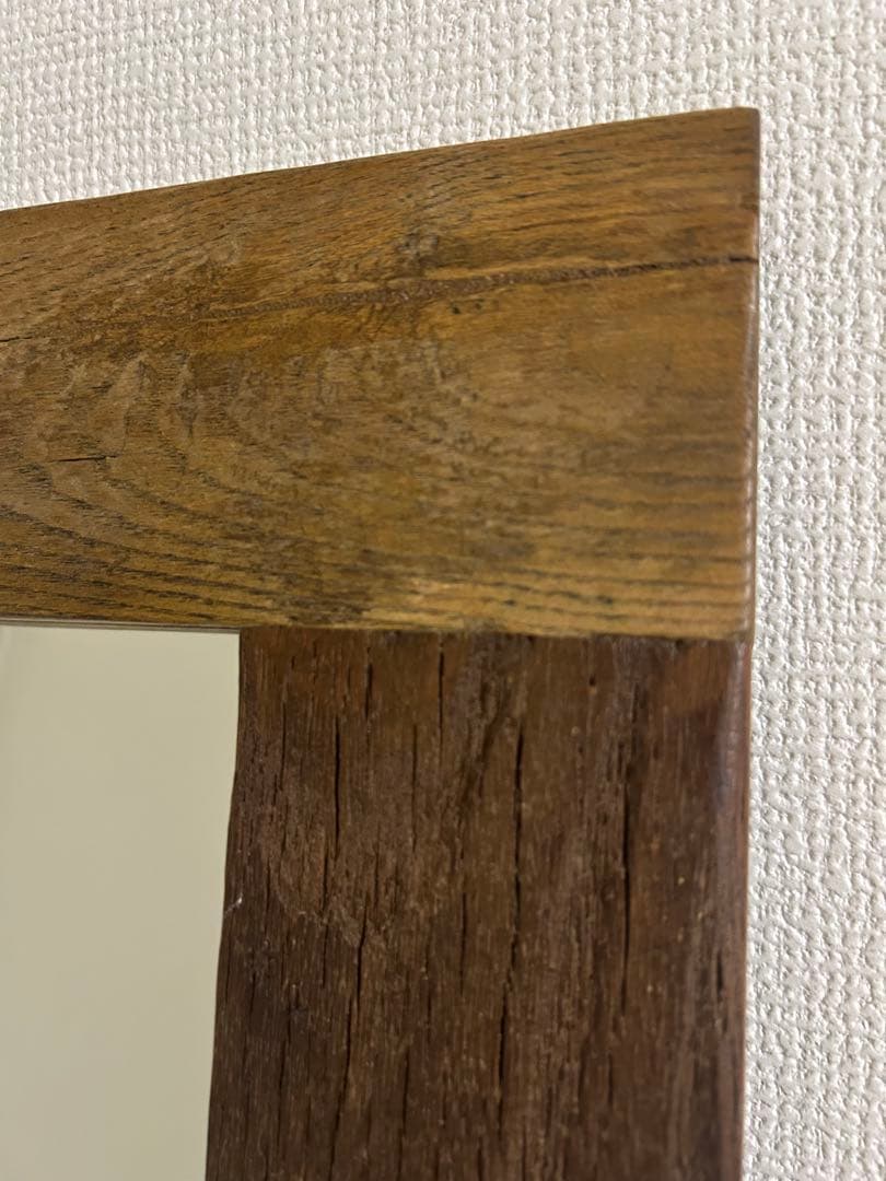全身鏡 antry スタンドミラー Lサイズ オールドウッド 壁掛け可