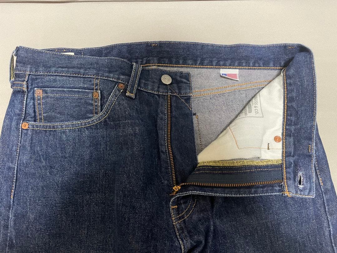 ✨tom8 リーバイス 505 bigE USA製 赤耳セルビッジ W34