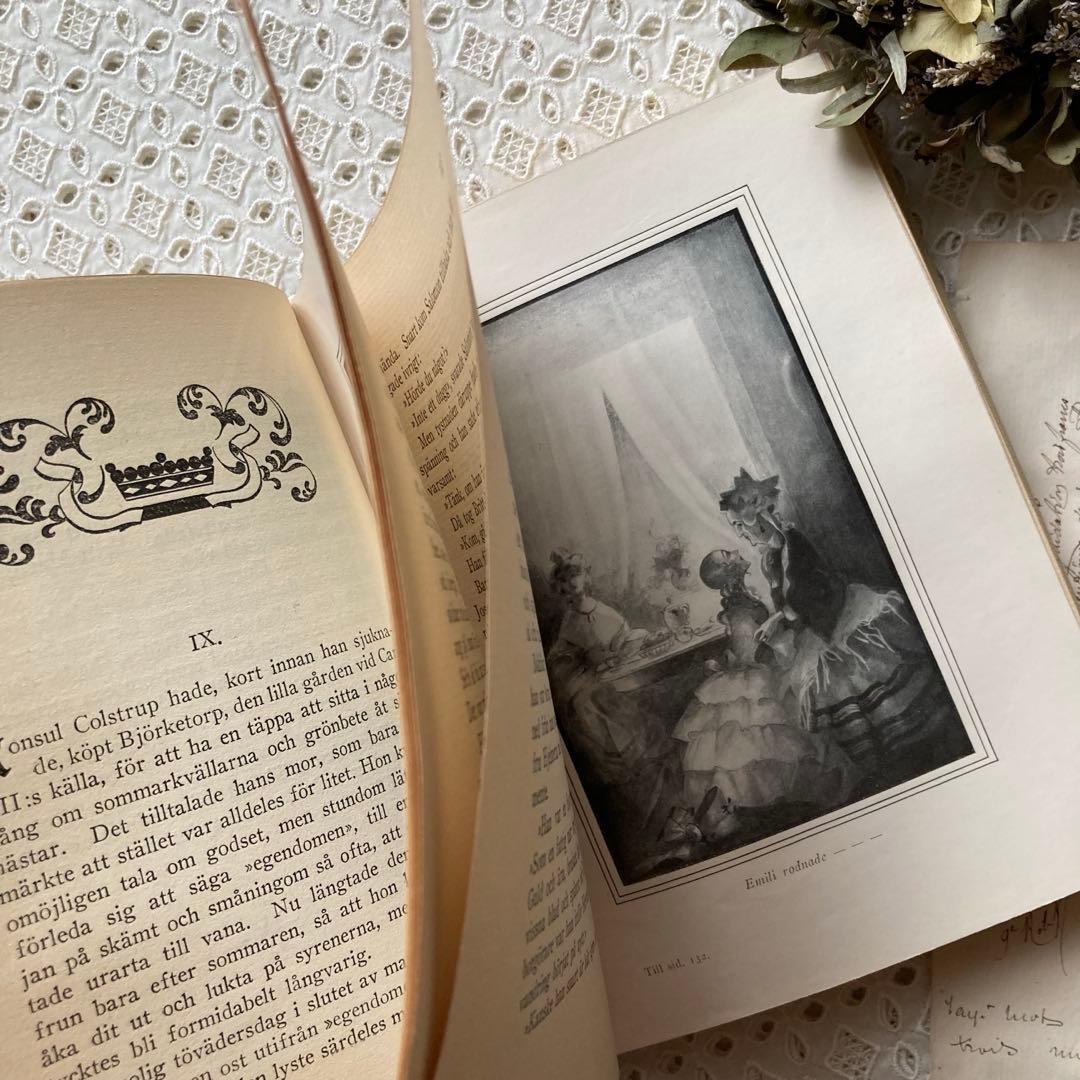 L911洋書古書1923年エイナルネイマンが挿絵を添えた希少なアンティークブック