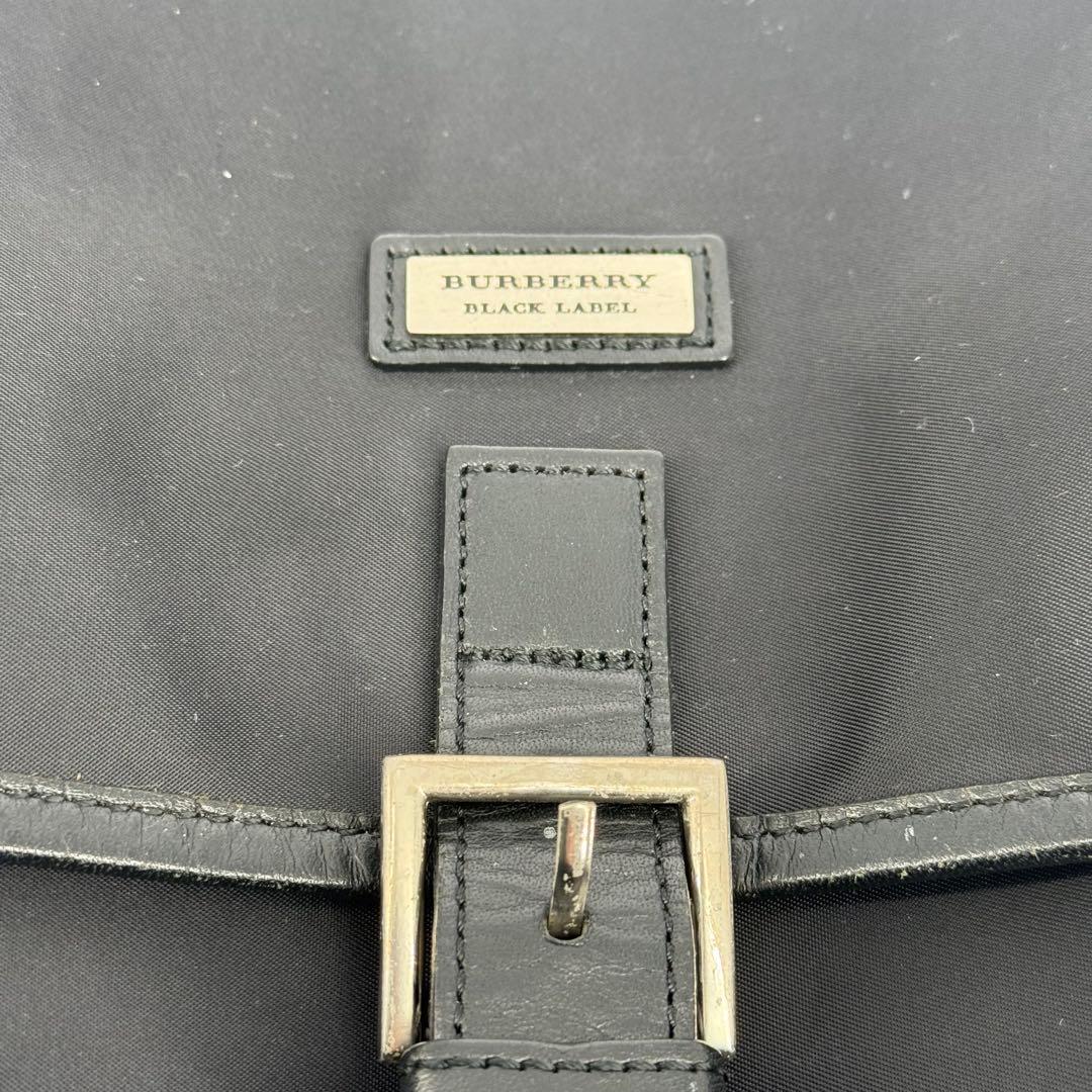 【美品】Burberry BLACK LABELショルダーバッグ　ノバチェック