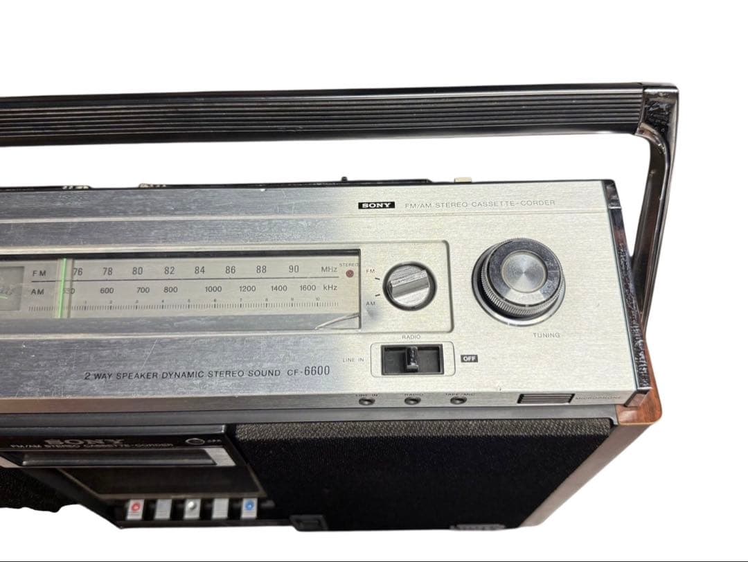 SONY ソニー ラジカセ STEREO ZILBA'P CF-6600