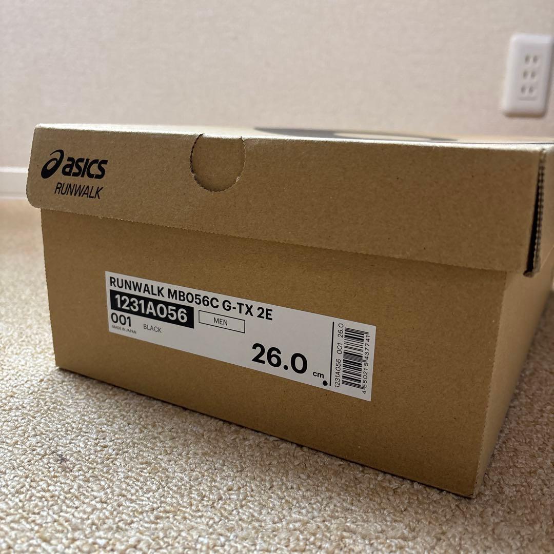 ASICS RUNWALK MB056C G-TX 2E 26.0 メンズ 靴