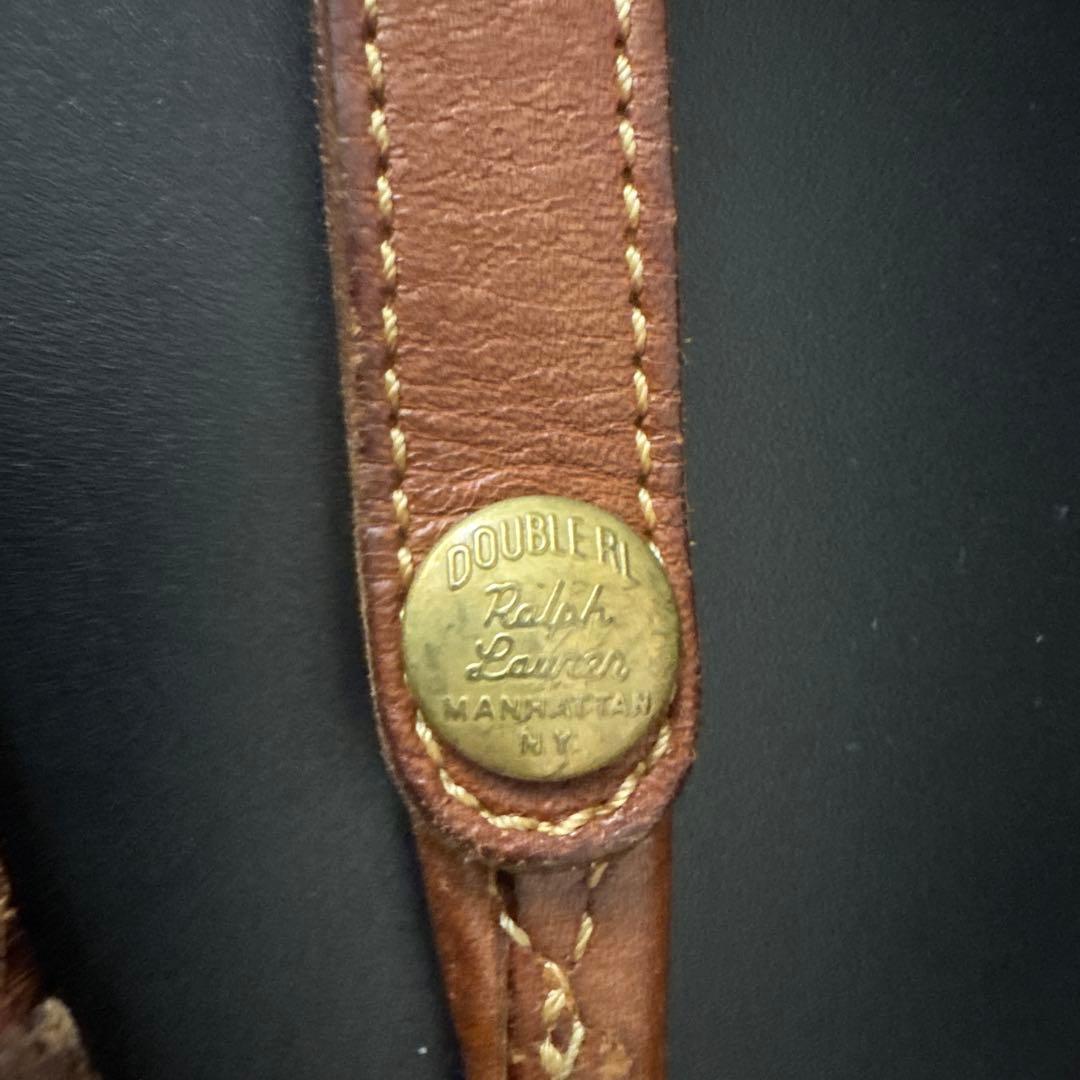 ダブルアールエル　レザーウォレットチェーン