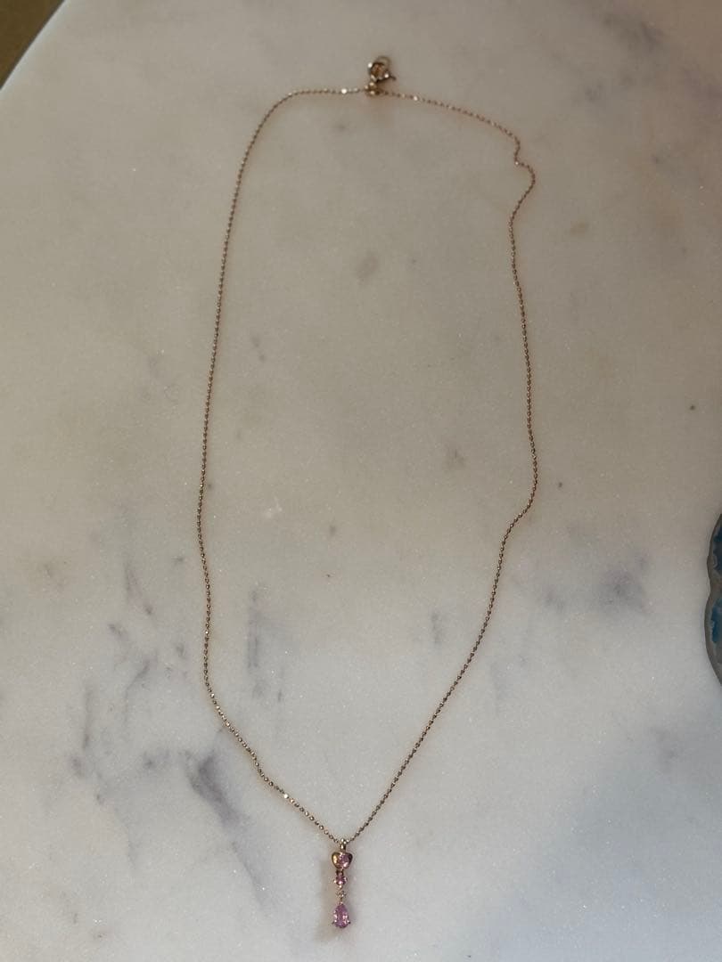 4°C ネックレス　18金