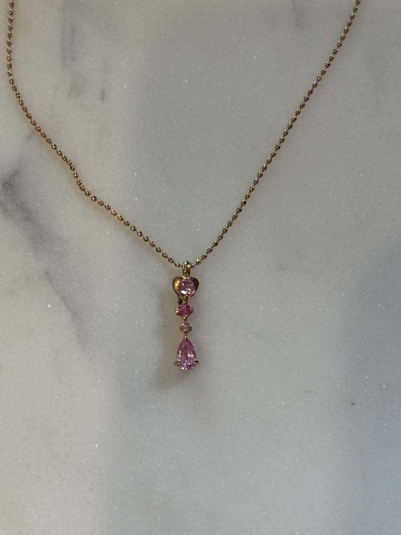 4°C ネックレス　18金