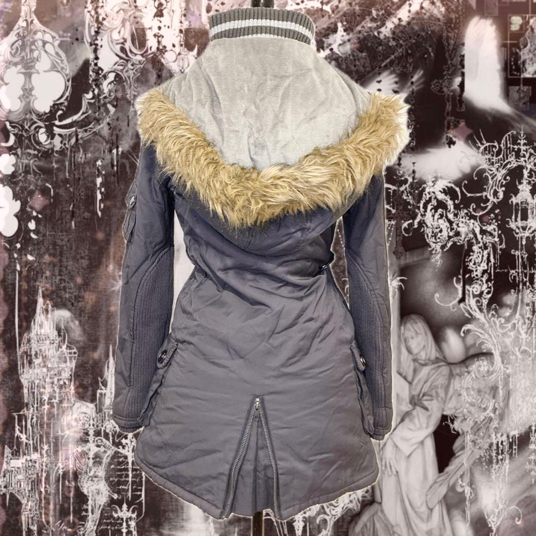 00s y2k LIZ LISA doll モッズコート　ファー　平成　当時物