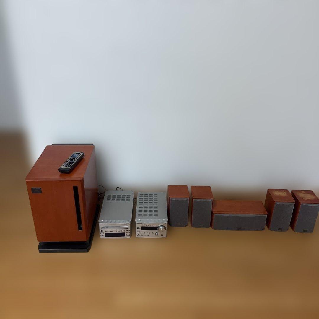 ONKYO ホームシアターセット　5スピーカー、ウーハー