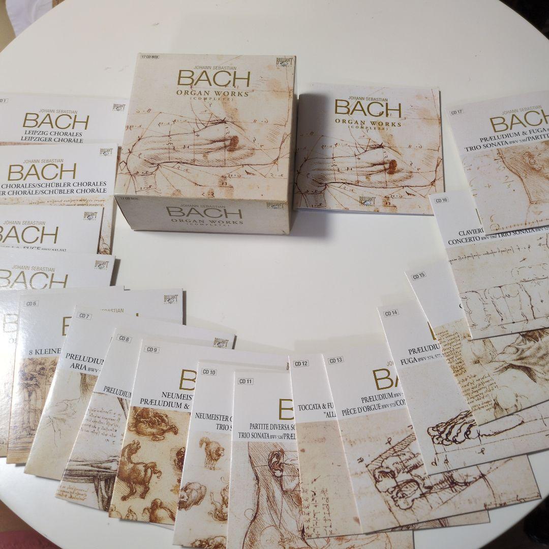 ★美品★Bach Organ Works 　　　　　　　ボックスセット全17枚