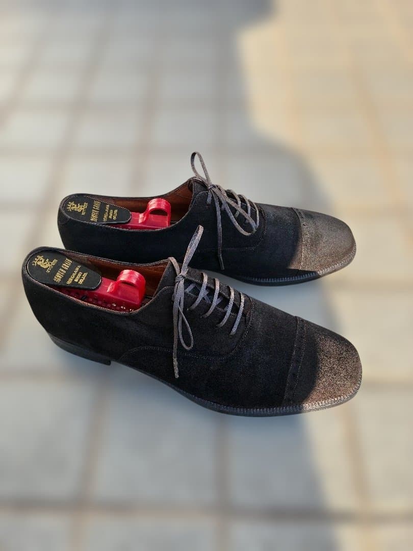 フェラガモ　スエードシューズ