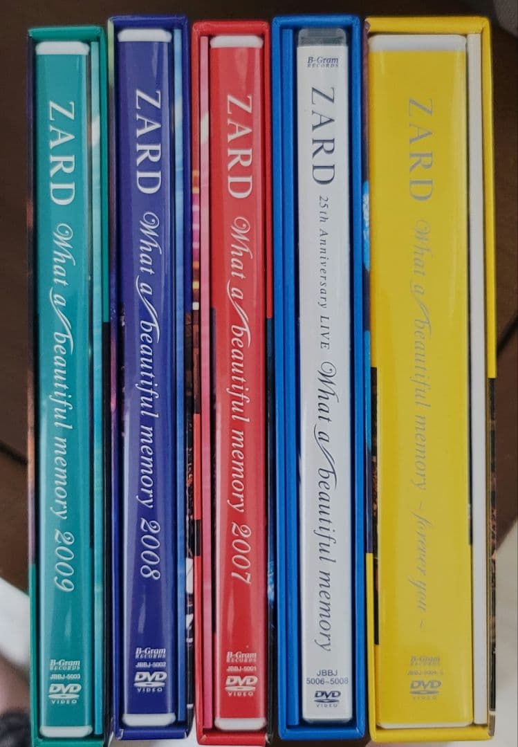 ZARD コンサートDVD COMPLETED セット