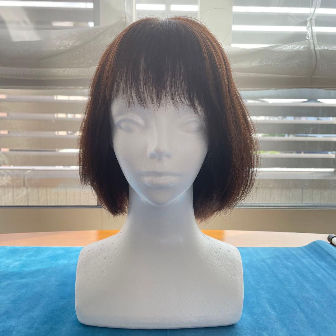 医療用ウィッグ　人毛100% Ｌsize