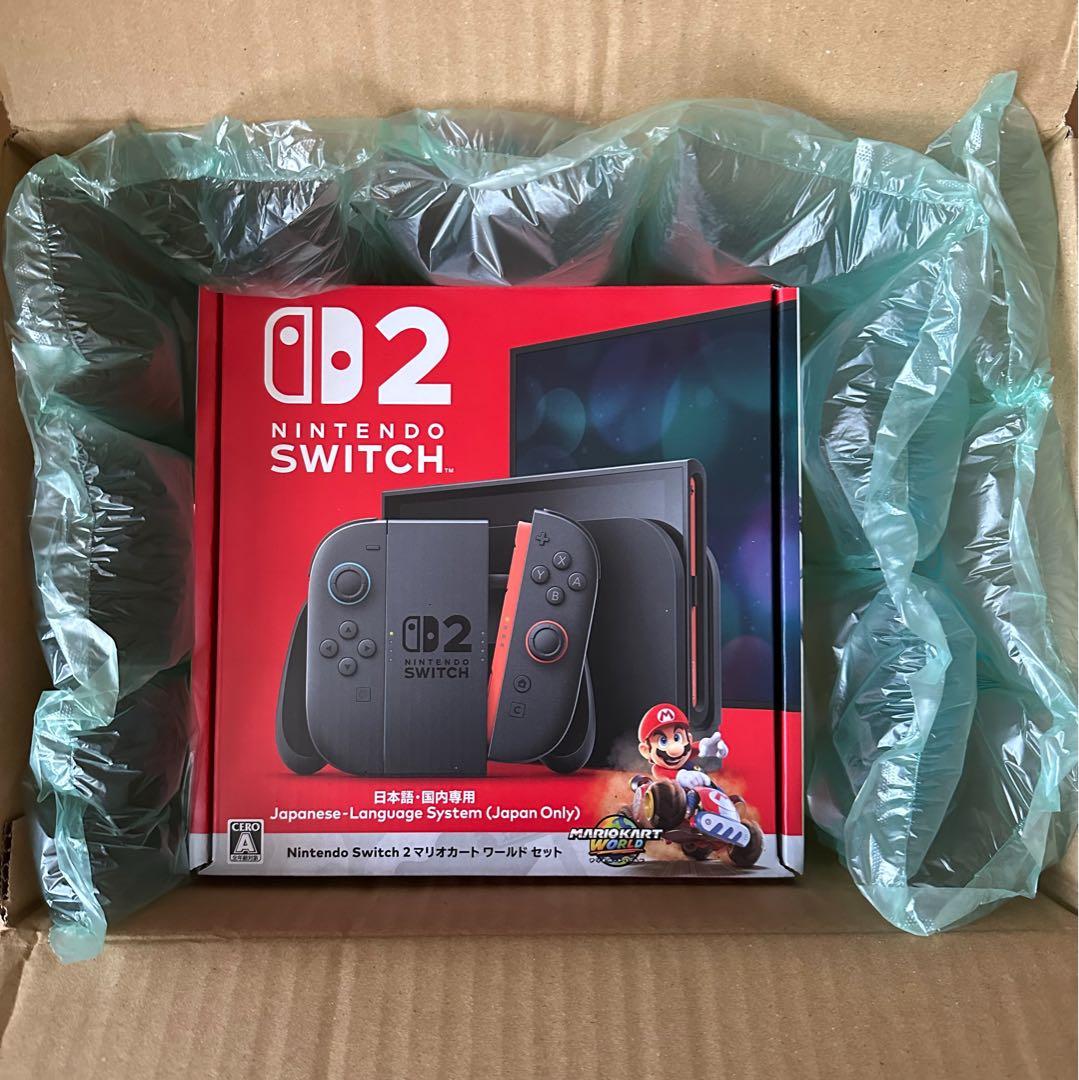 【新品未開封】NintendoSwitch2本体+スーパーマリオカートワールド