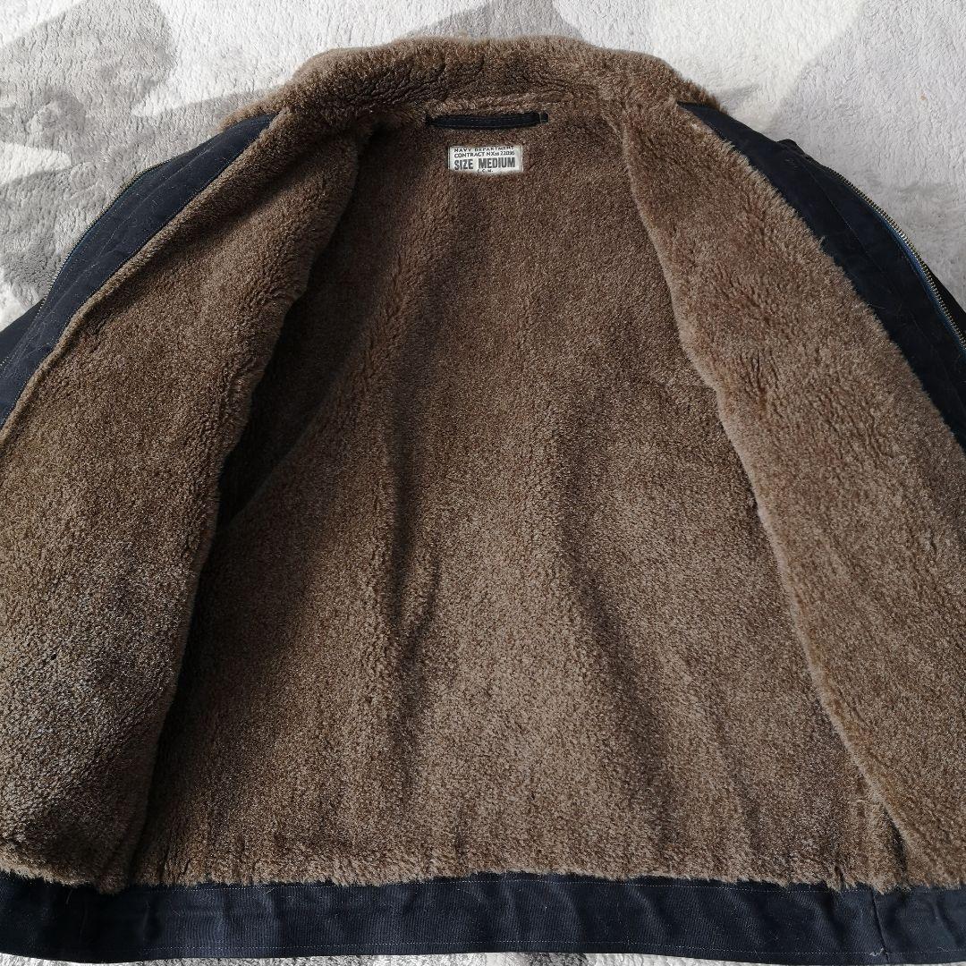 特価　CCマスターズ　フェローズ　N-1 デッキジャケット ネイビー M　38