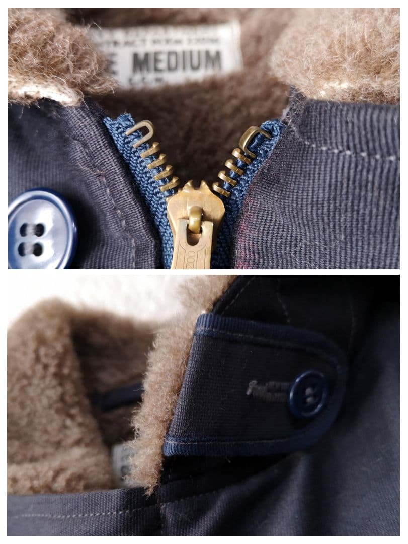 特価　CCマスターズ　フェローズ　N-1 デッキジャケット ネイビー M　38