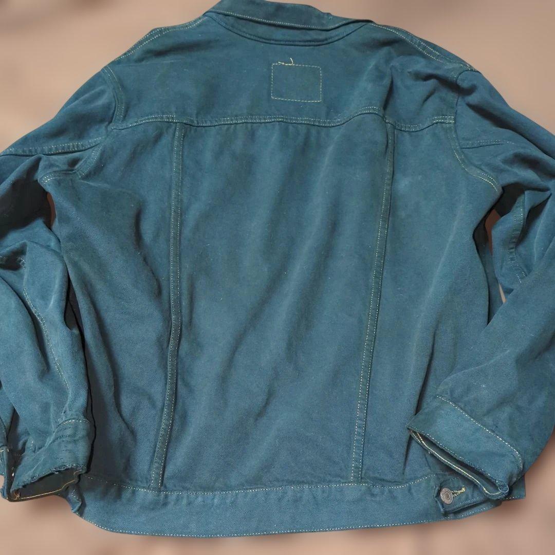 90s リーバイス 70507 後染めブラック デニムジャケット Gジャン