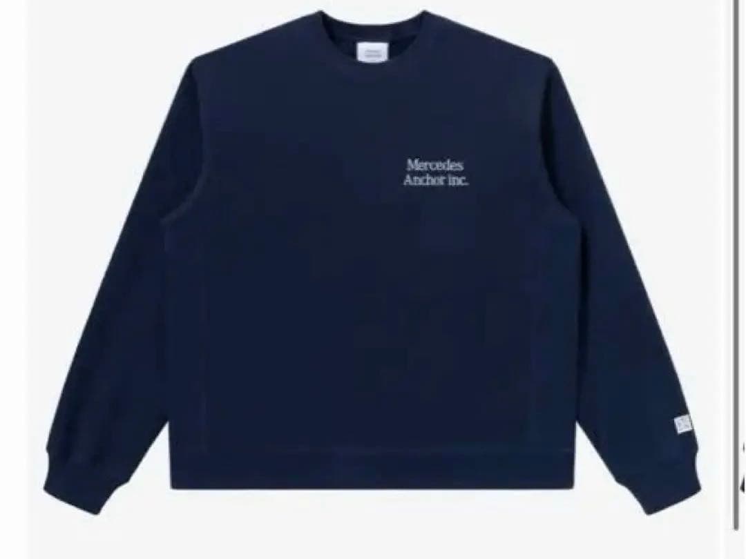 M*H様 Mercedes Anchor inc.クルースウェットNAVY新品未