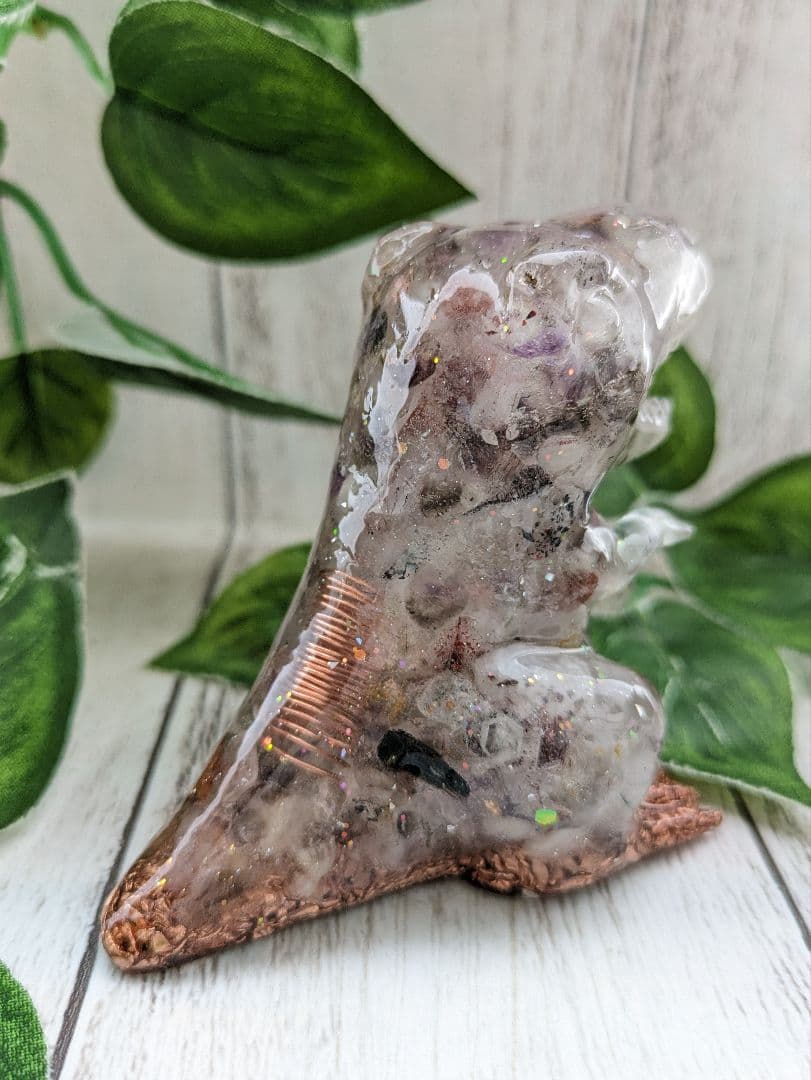 【skygray】スーパーセブンの恐竜ちゃん形オルゴナイト☆他３点