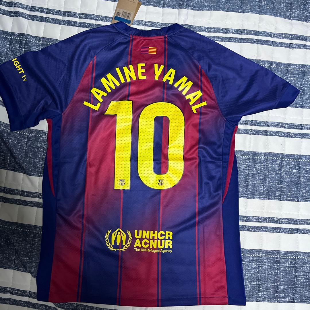 ラミン•ヤマル　バルセロナ　ユニフォーム　タグ付き　新品未使用