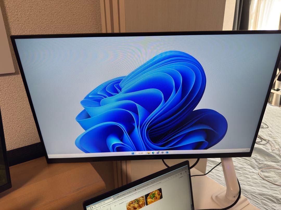 【本日発送可】Acer 27インチ IPSモニター＋アーム付 100Hz