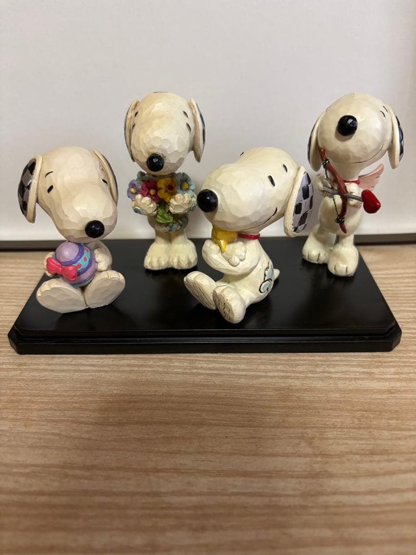 スヌーピー フィギュア ジィムショア4体セット