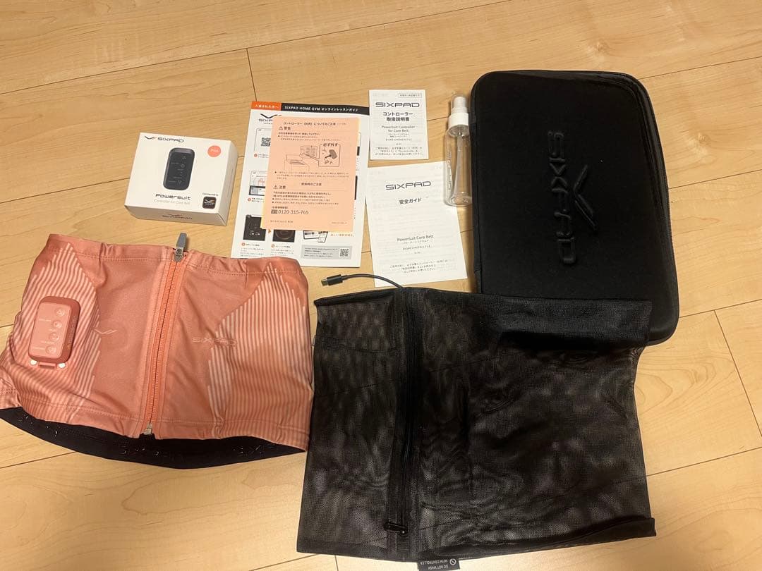 SIXPAD パワースーツコアベルト　ピンクM