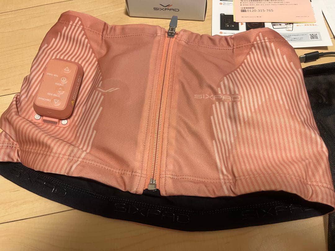 SIXPAD パワースーツコアベルト　ピンクM